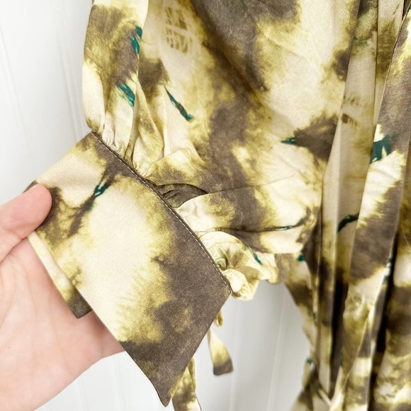 Ulla Johnson Selena Cover Up Dress Olive Midi - Picture 6 of 10